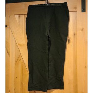 Rodebjer High Rise Linen Black Pants, Women’s Size 16? 36" Waist . 25" Inseam